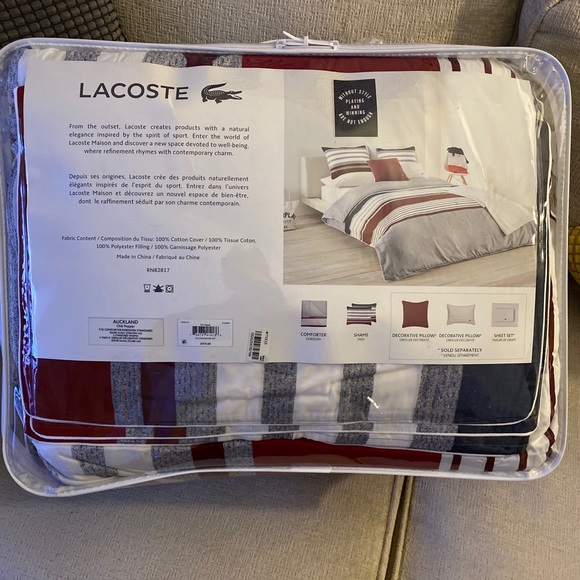 Lacost queen bed set - Picture 2 of 2